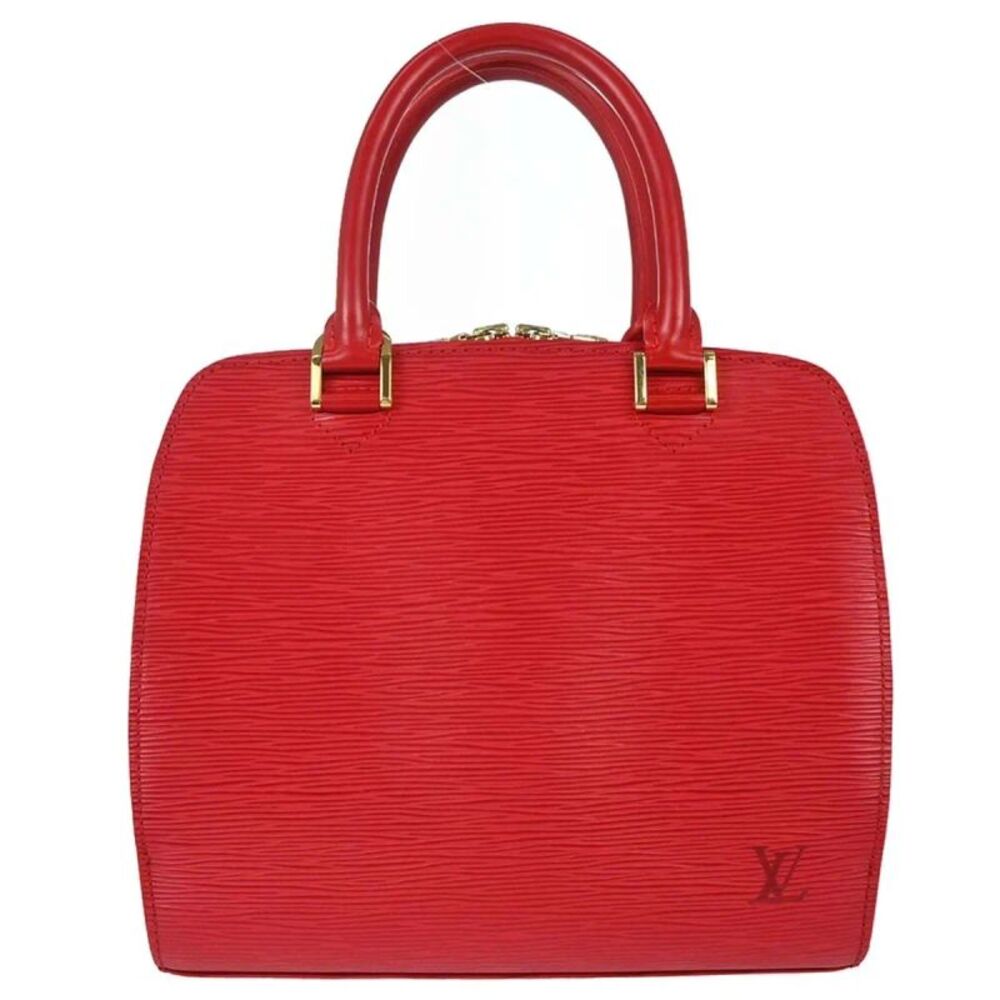 Louis Vuitton Pont Neuf Epi Red Leather Handbag